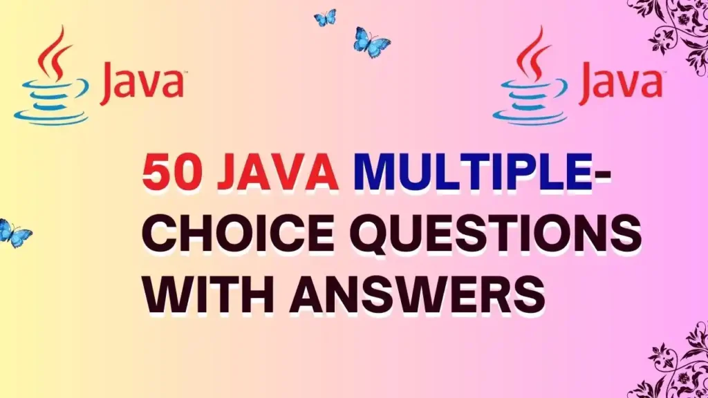 Java Multiple-Choice Questions