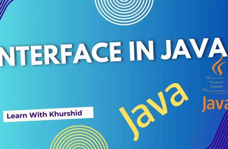 Interface in Java