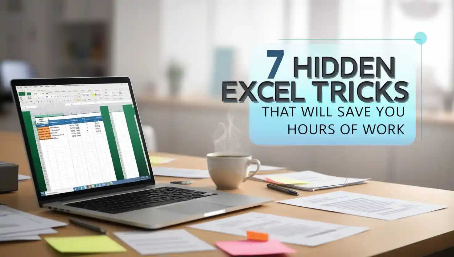 You are currently viewing 7 Hidden Excel Tricks That Will Save You Hours of Work